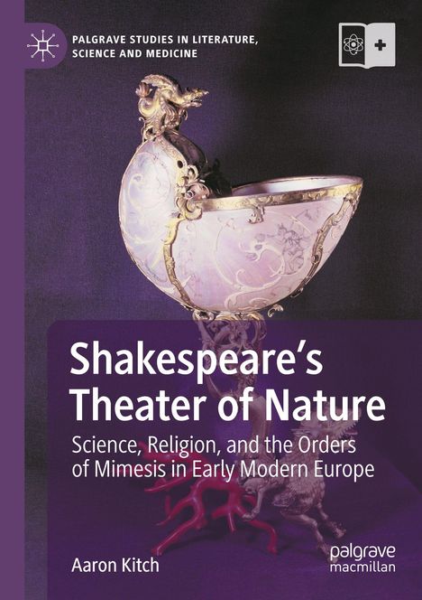 "Shakespeare’s Theater of Nature" von Aaron Kitch. Ein verziertes, kunstvolles Gefäß mit Drachenverzierungen.