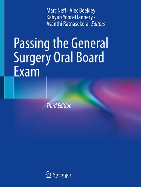 Passing the General Surgery Oral Board Exam, Buch