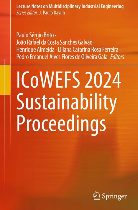 ICoWEFS 2024 Sustainability Proceedings, Buch