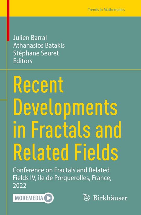 Recent Developments in Fractals and Related Fields, Julien Barral, Athanasios Batakis, Stéphane Seuret, Birkhäuser, Logos.