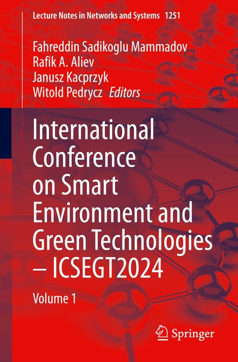 International Conference on Smart Environment and Green Technologies - ICSEGT2024, Buch