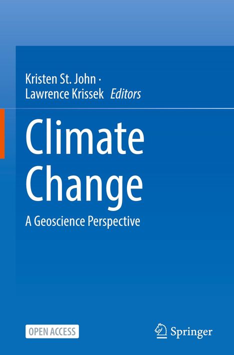 „Kristen St. John, Lawrence Krissek. Climate Change: A Geoscience Perspective. OPEN ACCESS. Springer-Logo unten.“