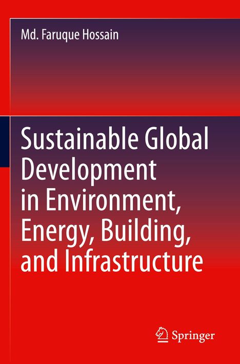 Titel: "Sustainable Global Development in Environment, Energy, Building, and Infrastructure". Autor: Md. Faruque Hossain.