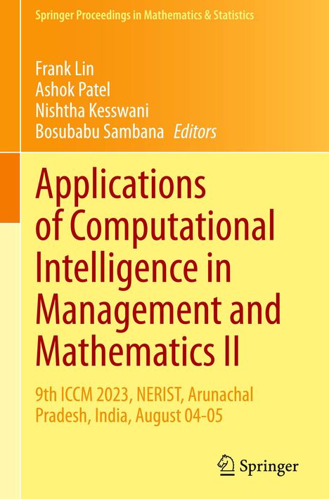 Applications of Computational Intelligence in Management and Mathematics II, Buch
