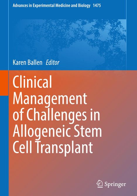 Clinical Management of Challenges in Allogeneic Stem Cell Transplant, Buch