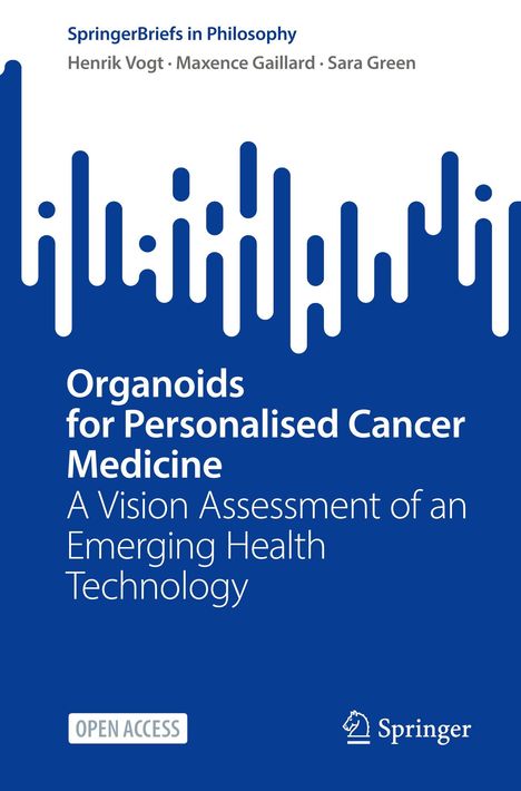 Henrik Vogt: Organoids for Personalised Cancer Medicine, Buch