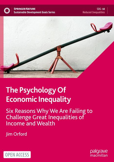 Jim Orford: The Psychology Of Economic Inequality, Buch