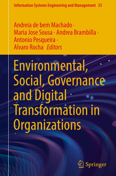 Environmental, Social, Governance and Digital Transformation in Organizations, Buch