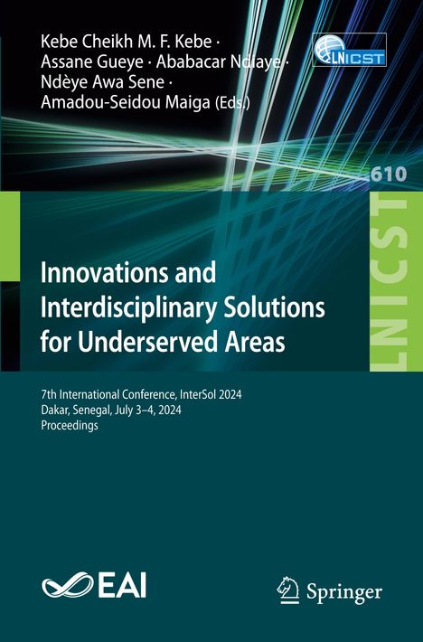 Innovations and Interdisciplinary Solutions for Underserved Areas, Buch