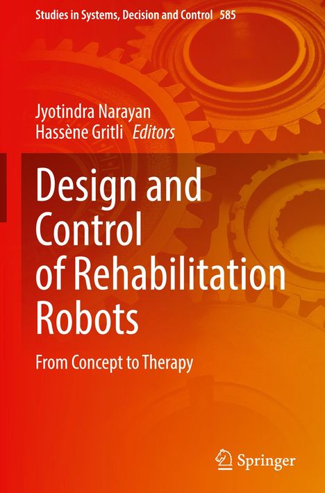 Design and Control of Rehabilitation Robots, Buch