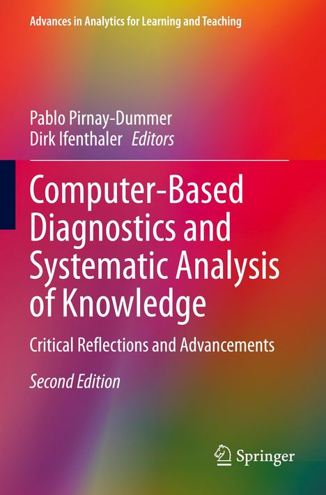 Buchtitel: "Computer-Based Diagnostics and Systematic Analysis of Knowledge". Farbverlauf Hintergrund. Springer-Logo.