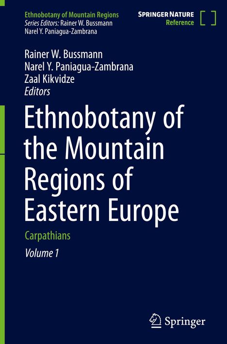 Ethnobotany of the Mountain Regions of Eastern Europe, 4 Bücher