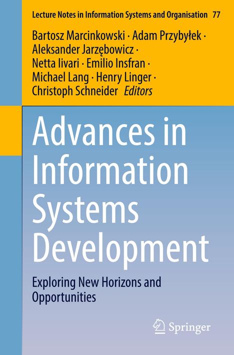 Advances in Information Systems Development, Buch