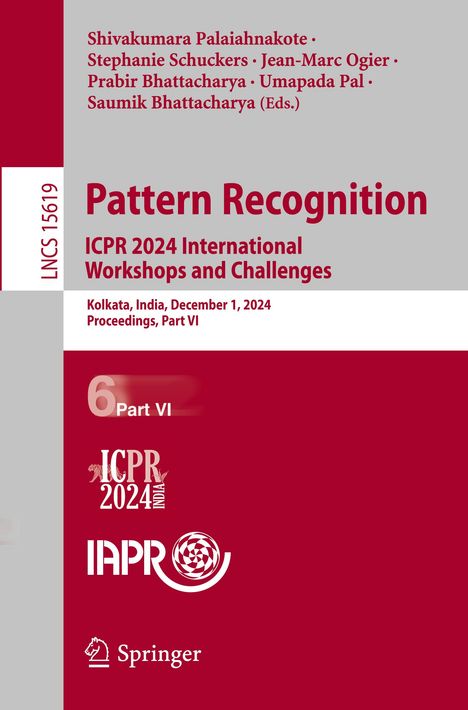 Pattern Recognition. ICPR 2024 International Workshops and Challenges, Buch