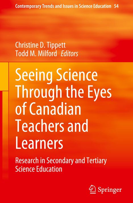 Seeing Science Through the Eyes of Canadian Teachers and Learners, Buch