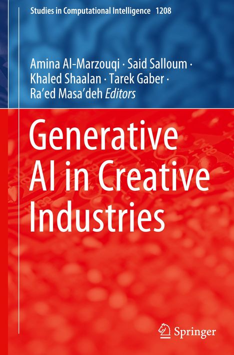 Generative AI in Creative Industries, Buch
