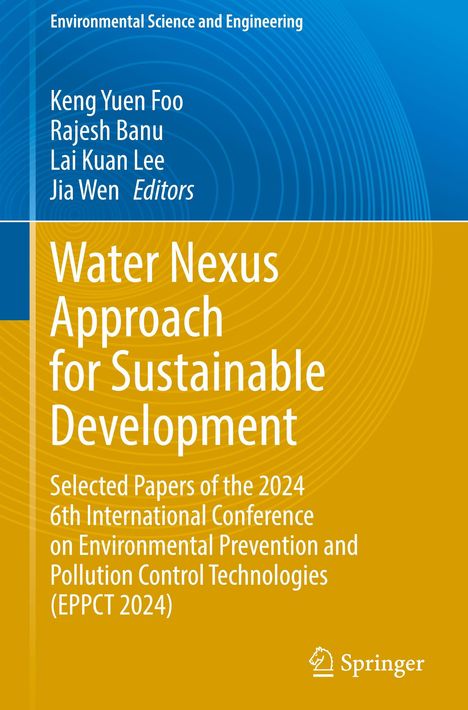 Water Nexus Approach for Sustainable Development, Buch