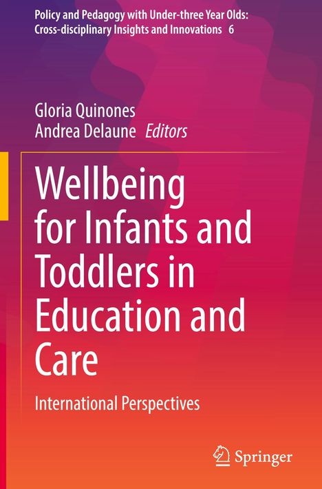 Wellbeing for Infants and Toddlers in Education and Care, Buch