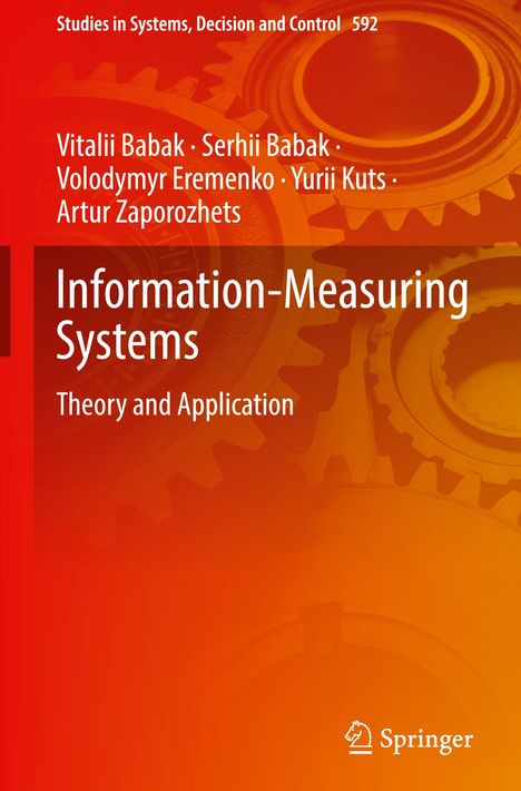 Vitalii Babak: Information-Measuring Systems, Buch