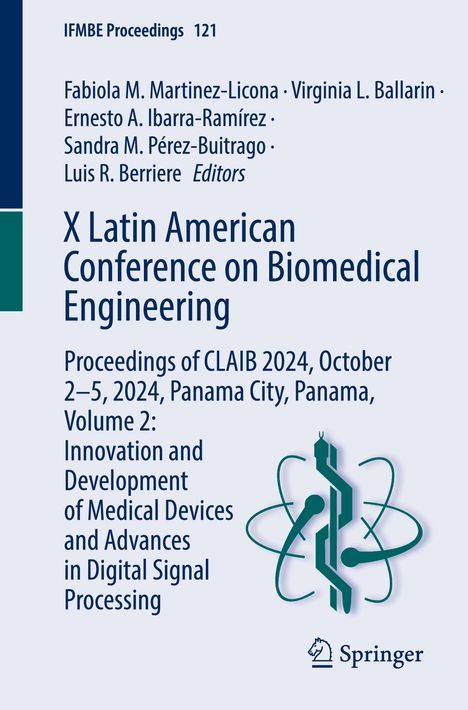 X Latin American Conference on Biomedical Engineering, Buch