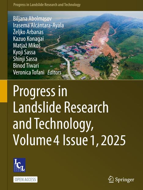 Progress in Landslide Research and Technology, Volume 4 Issue 1, 2025, Buch
