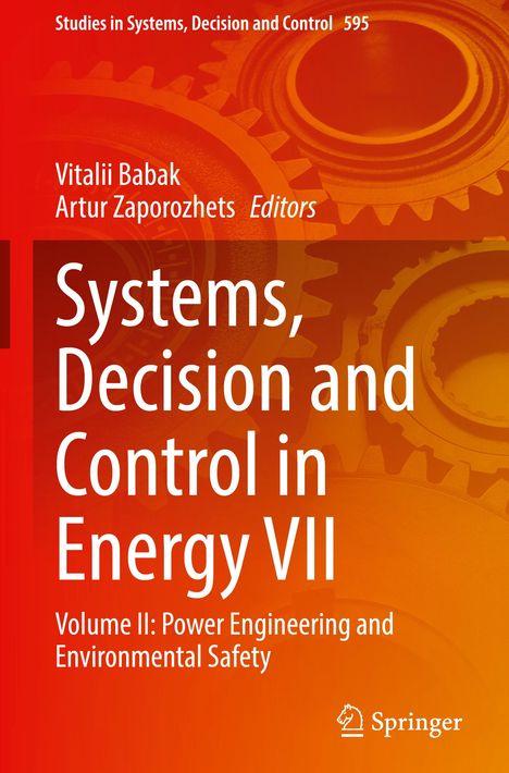 Systems, Decision and Control in Energy VII, Buch