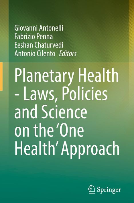 Planetary Health - Laws, Policies and Science on the 'One Health' Approach, Buch