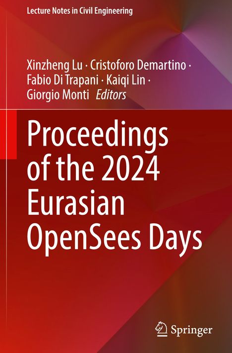 Proceedings of the 2024 Eurasian OpenSees Days, Buch