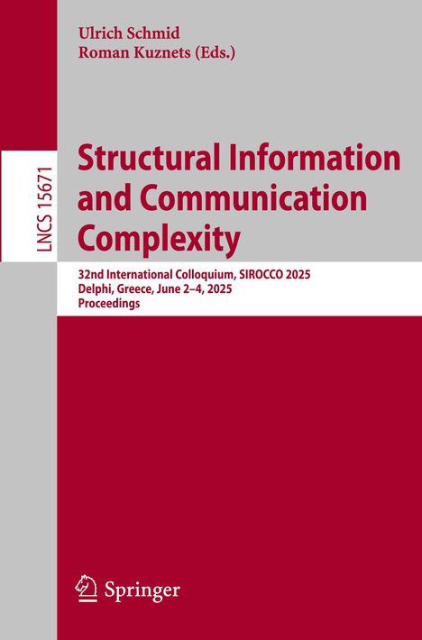 Structural Information and Communication Complexity, Buch