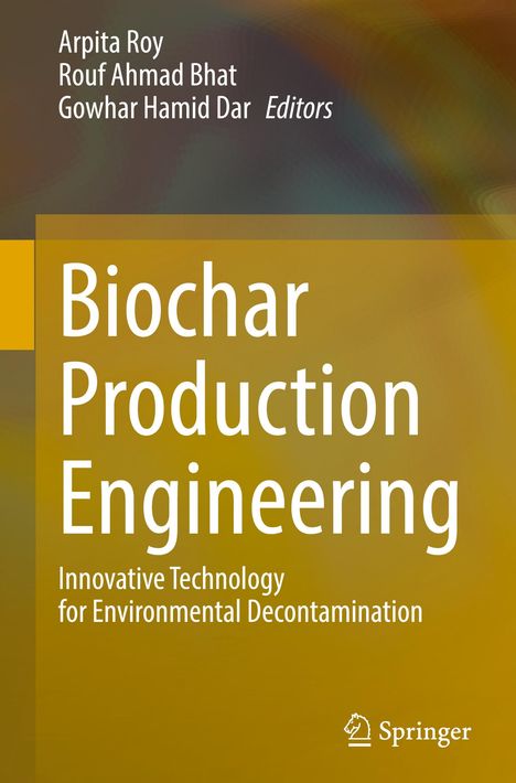 Biochar Production Engineering, Buch