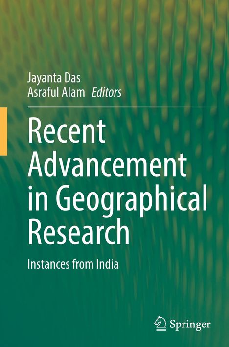 Recent Advancement in Geographical Research, Buch
