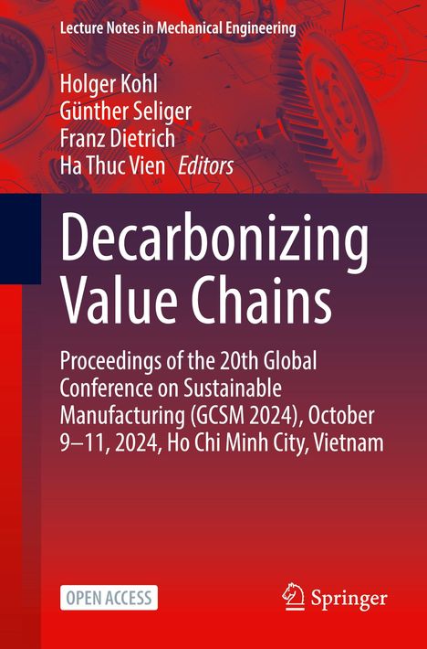 Decarbonizing Value Chains, Buch