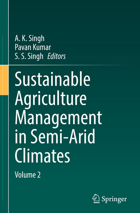 Sustainable Agriculture Management in Semi-Arid Climates, Buch