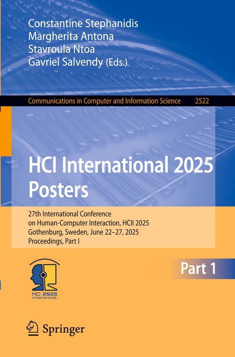 HCI International 2025 Posters, Buch