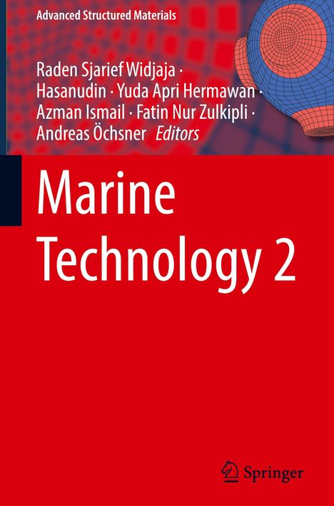 "Marine Technology 2" auf rotem Hintergrund, Namen der Herausgeber und ein Springer-Logo unten links.