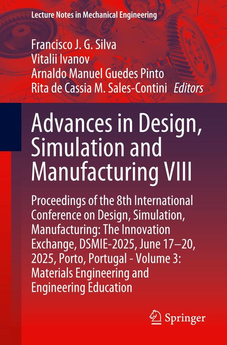 Advances in Design, Simulation and Manufacturing VIII, Buch