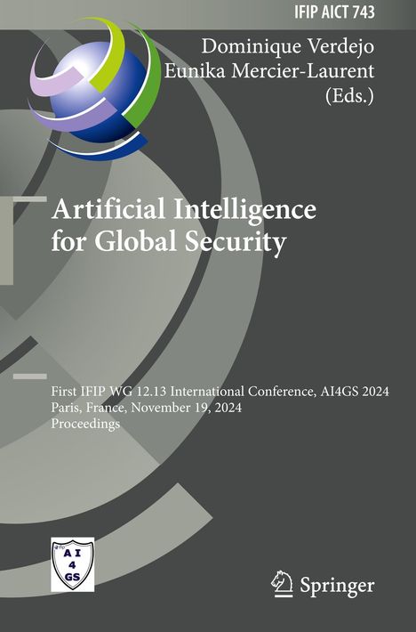Artificial Intelligence for Global Security, Buch