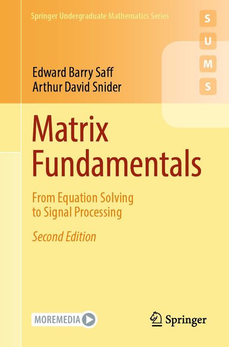 Arthur David Snider: Matrix Fundamentals, Buch