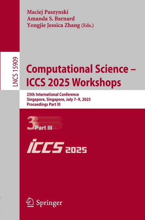 Computational Science - ICCS 2025 Workshops, Buch