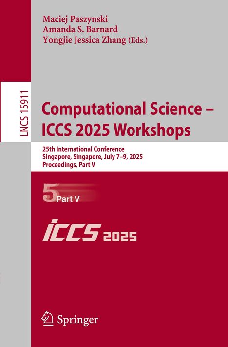 Computational Science - ICCS 2025 Workshops, Buch