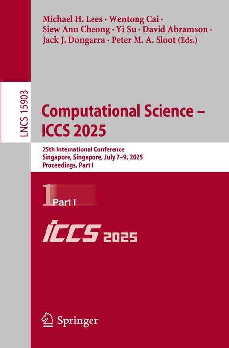 Computational Science - ICCS 2025, Buch