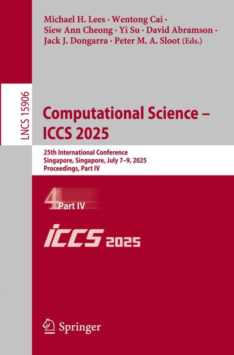 Computational Science - ICCS 2025, Buch