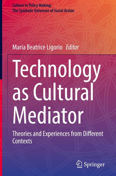 "Technology as Cultural Mediator: Theories and Experiences from Different Contexts" steht auf einem farbigen Buchcover.