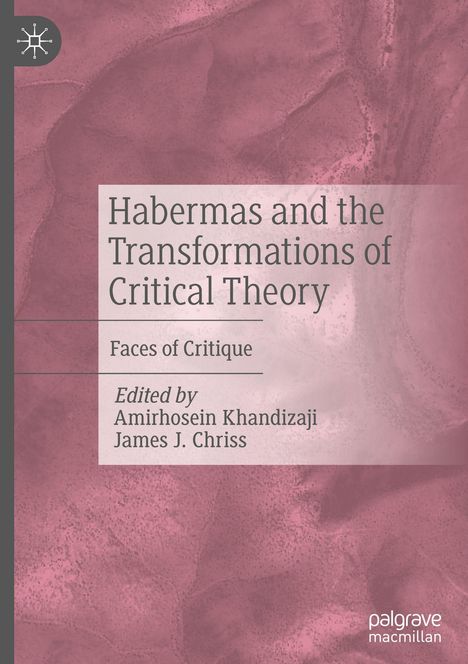 „Habermas and the Transformations of Critical Theory“ auf einer rosa Marmortextur. Links oben ein Logo.