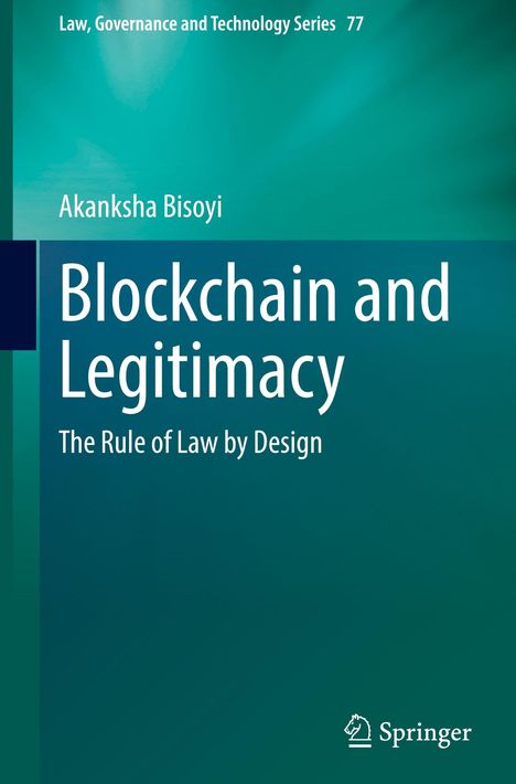 Akanksha Bisoyi: Blockchain and Legitimacy, Buch