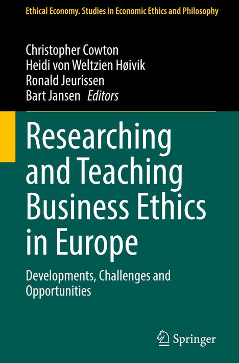 Researching and Teaching Business Ethics in Europe, Buch