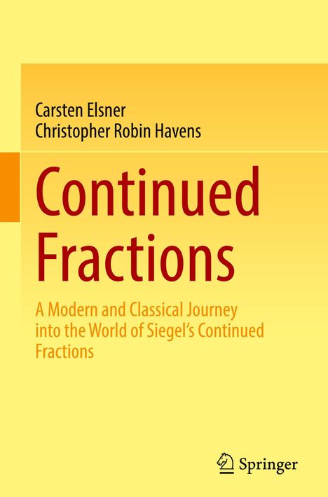 Carsten Elsner: Continued Fractions, Buch