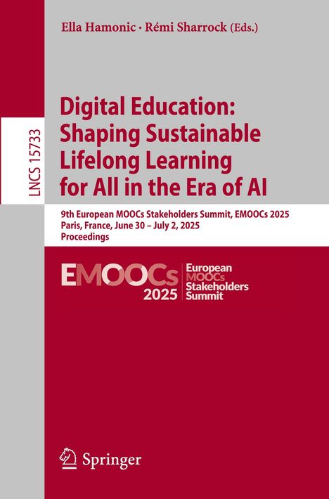 Digital Education: Shaping Sustainable Lifelong Learning for All in the Era of AI, Buch