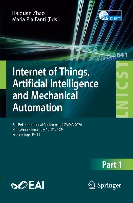 Internet of Things, Artificial Intelligence and Mechanical Automation, Buch