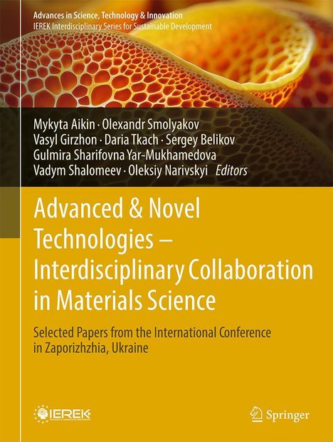 Advanced and Novel Technologies - Interdisciplinary Collaboration in Materials Science, Buch